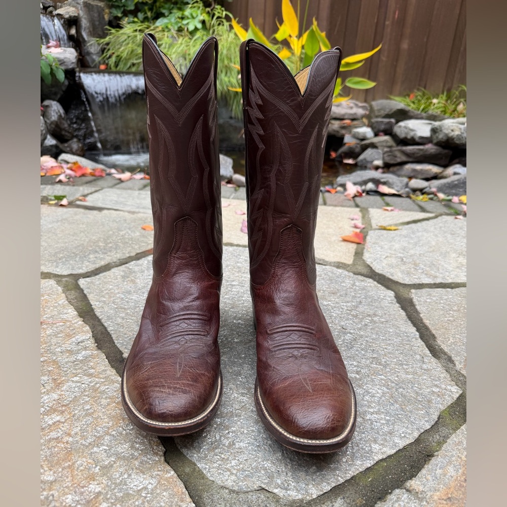 Armando Cat’s Paw Rich Brown Western Boots 11N